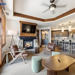 One Ski Hill Place 2BR | Gondola Views, Central AC | Sleeps 7
