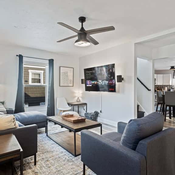 Lansing 3BR Home | Walk Downtown, Game Room, Pets OK | Sleeps 6 - Image 1